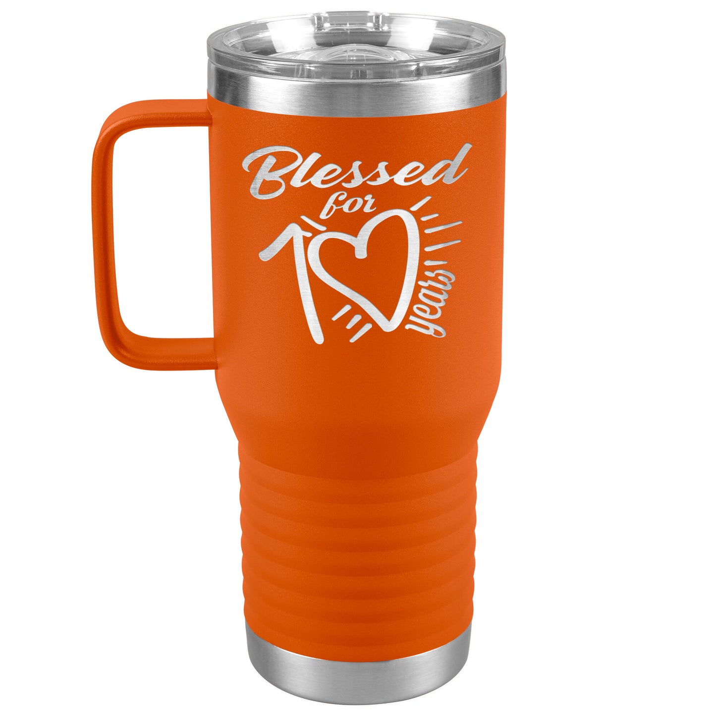 Blessed for 70 Years Tumbler