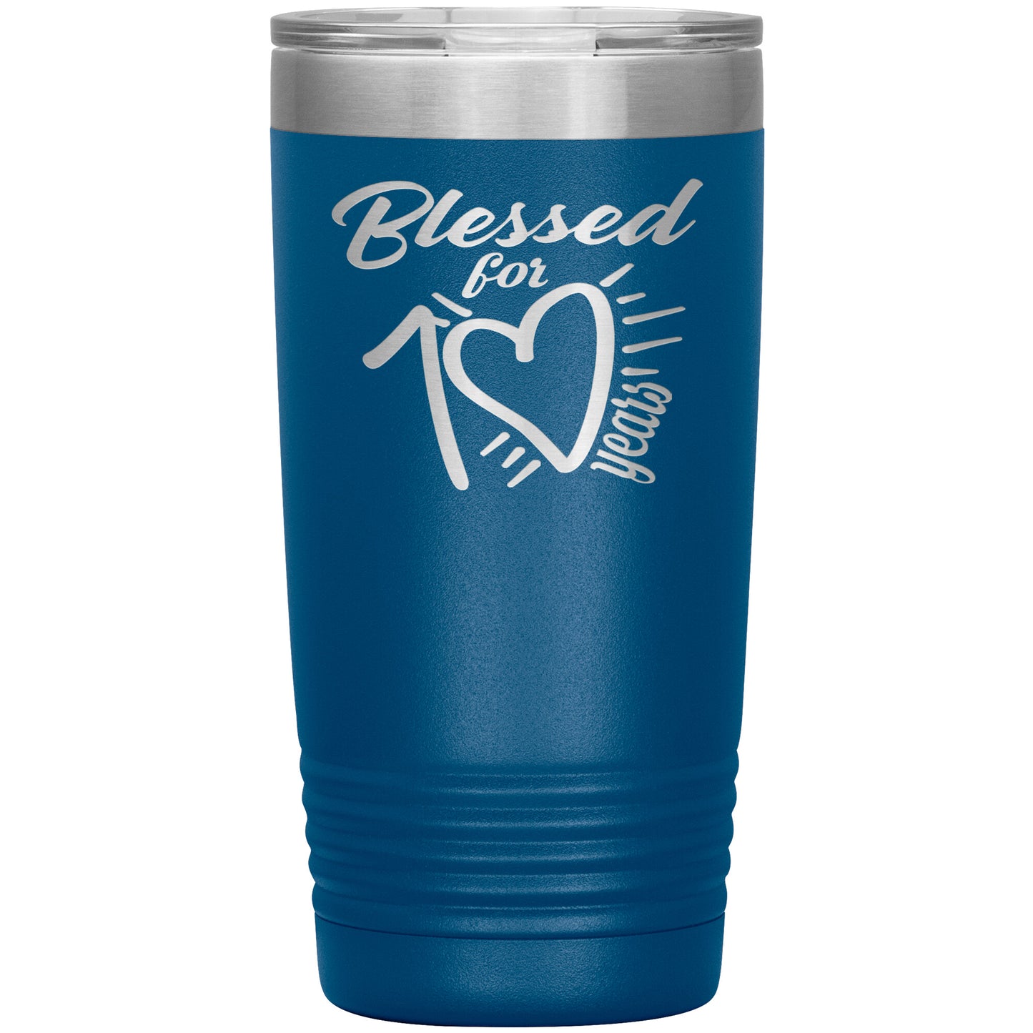 Blessed for 70 Years Tumbler