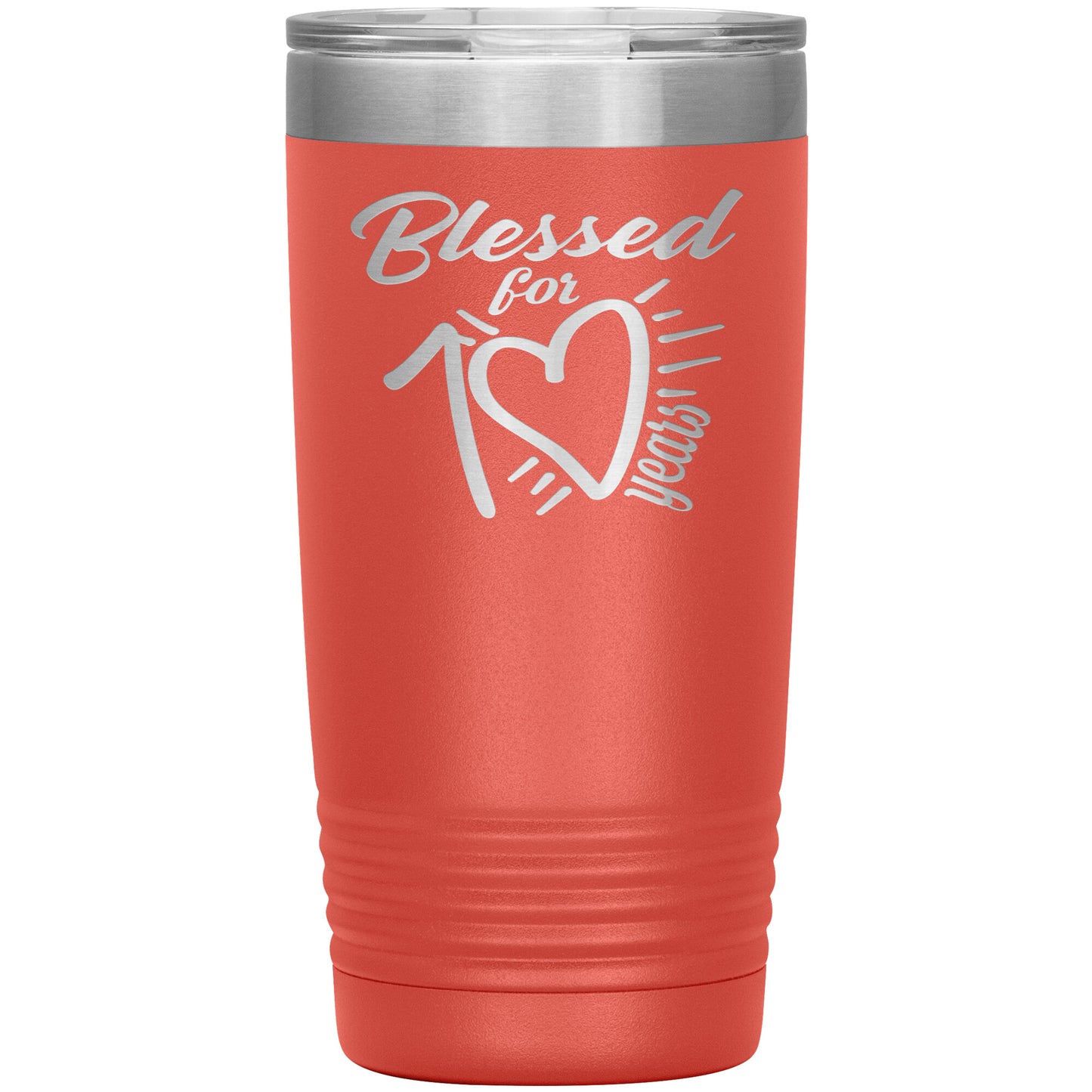 Blessed for 70 Years Tumbler