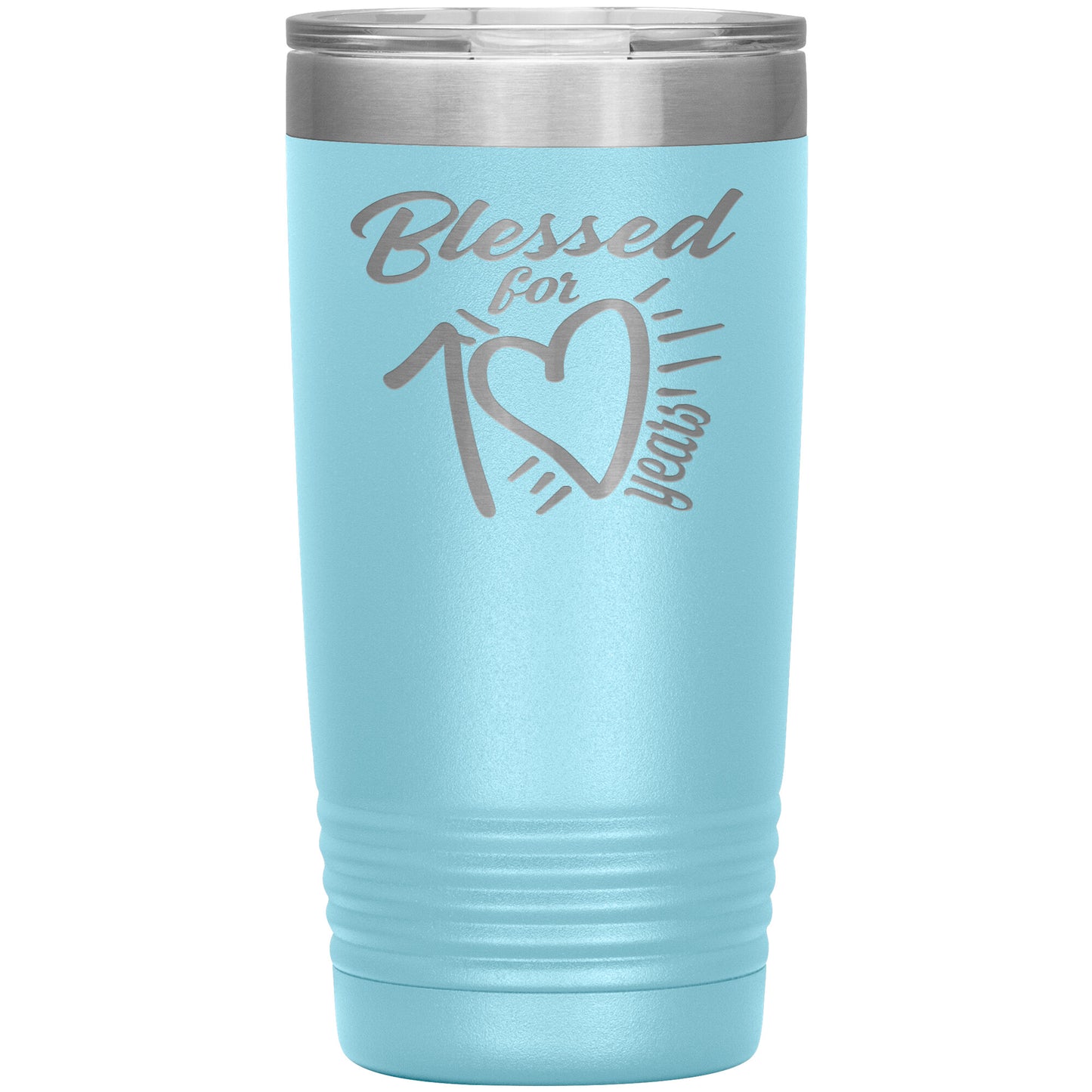 Blessed for 70 Years Tumbler