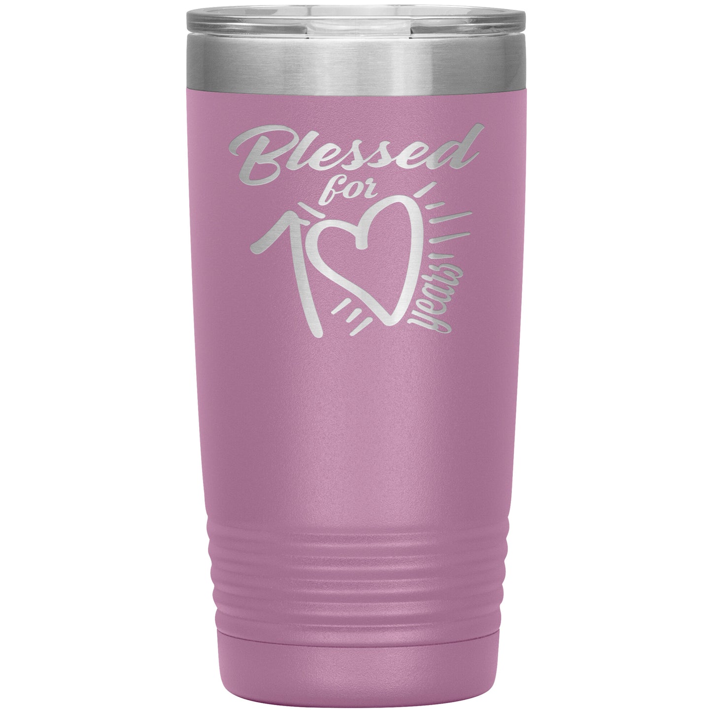 Blessed for 70 Years Tumbler