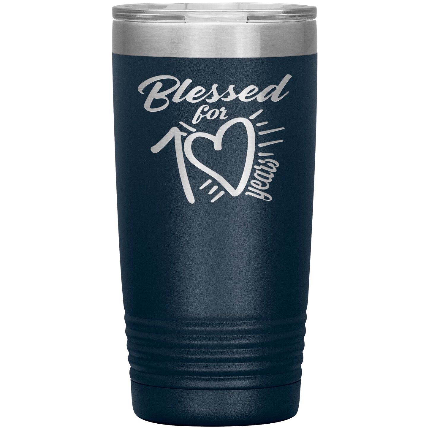 Blessed for 70 Years Tumbler