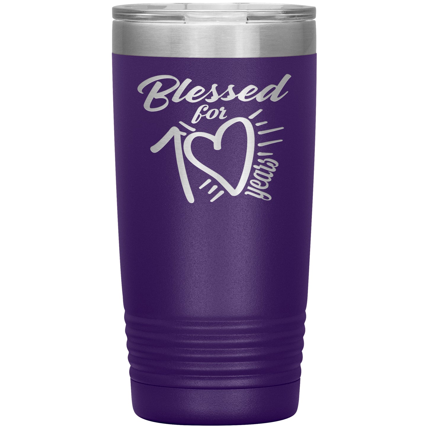 Blessed for 70 Years Tumbler