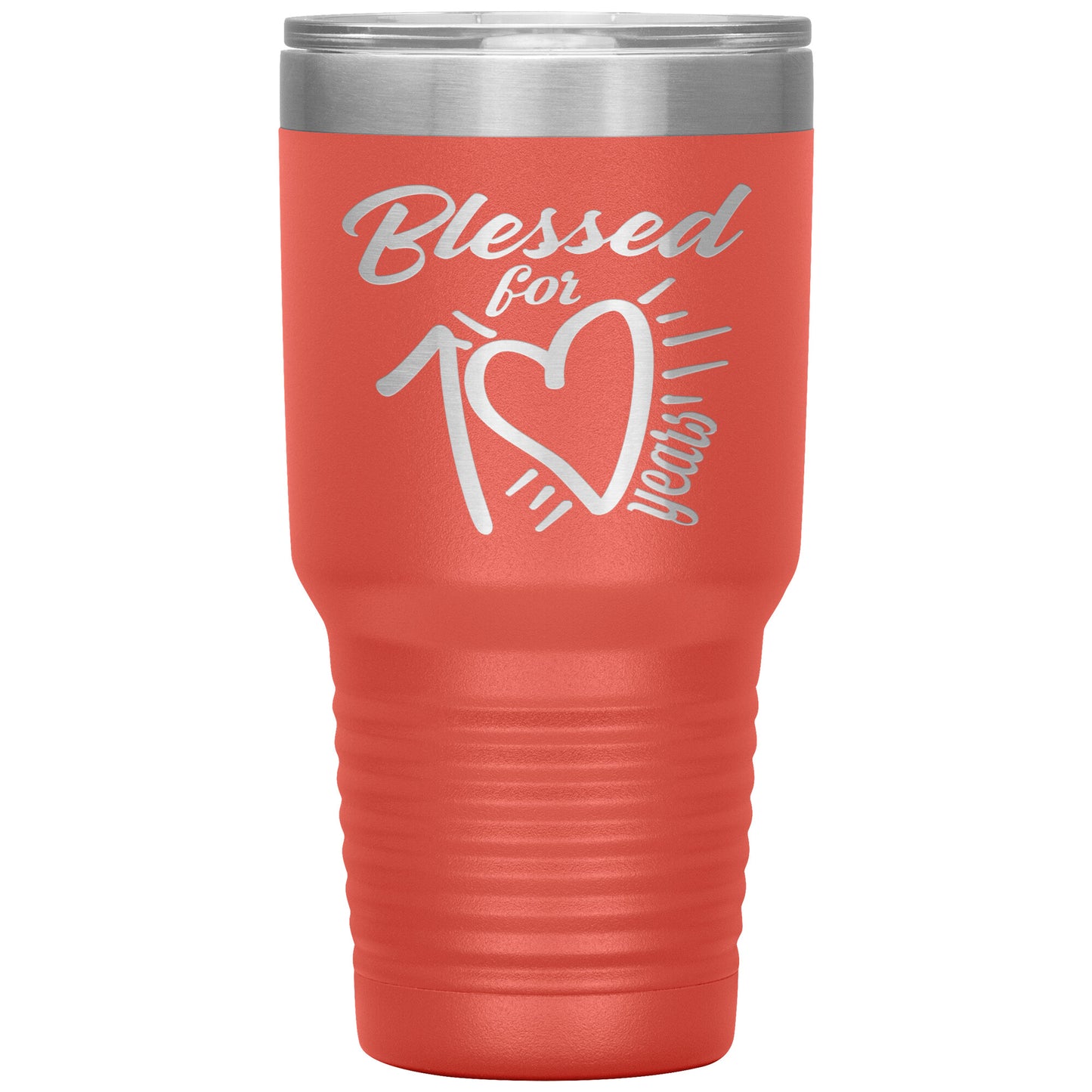 Blessed for 70 Years Tumbler