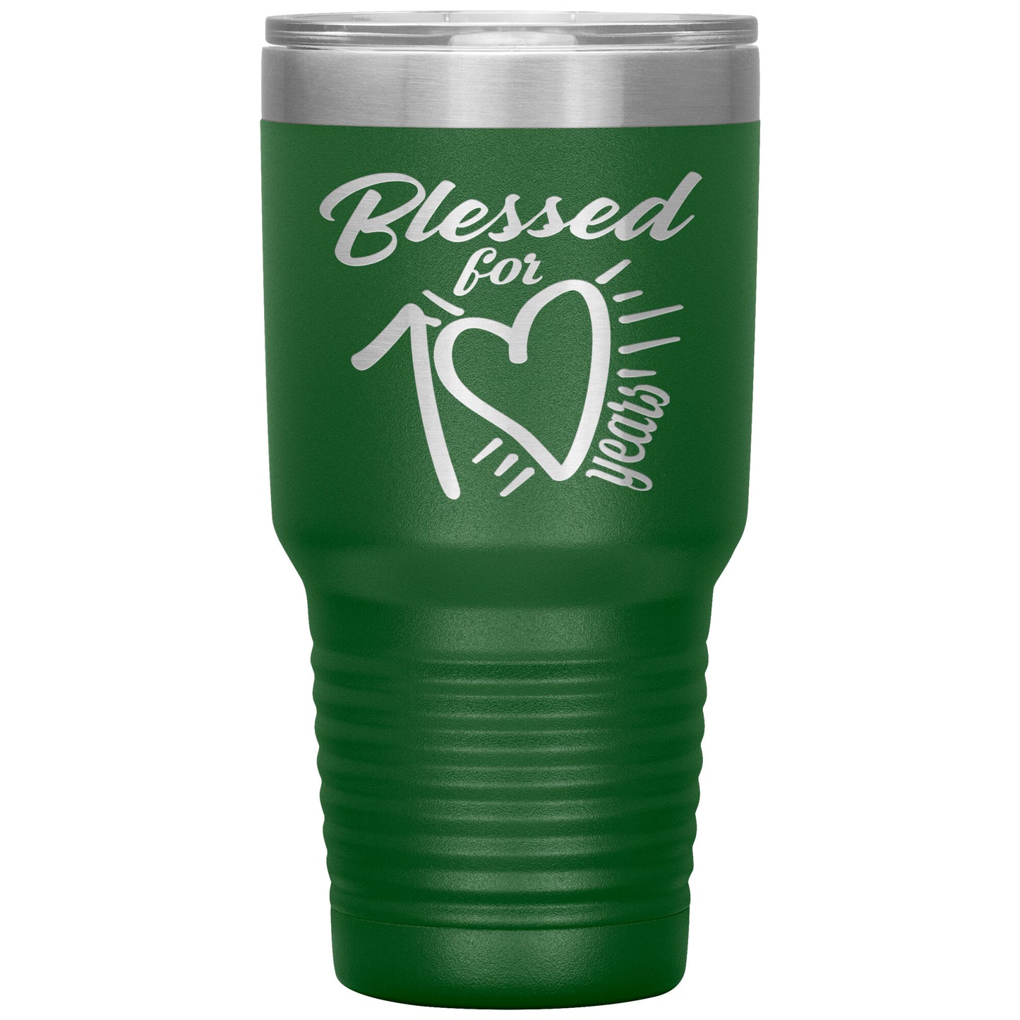 Blessed for 70 Years Tumbler