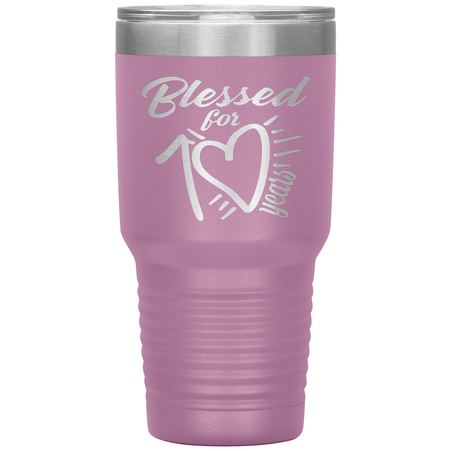 Blessed for 70 Years Tumbler