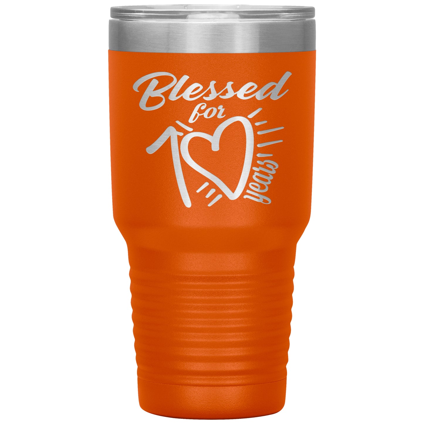 Blessed for 70 Years Tumbler