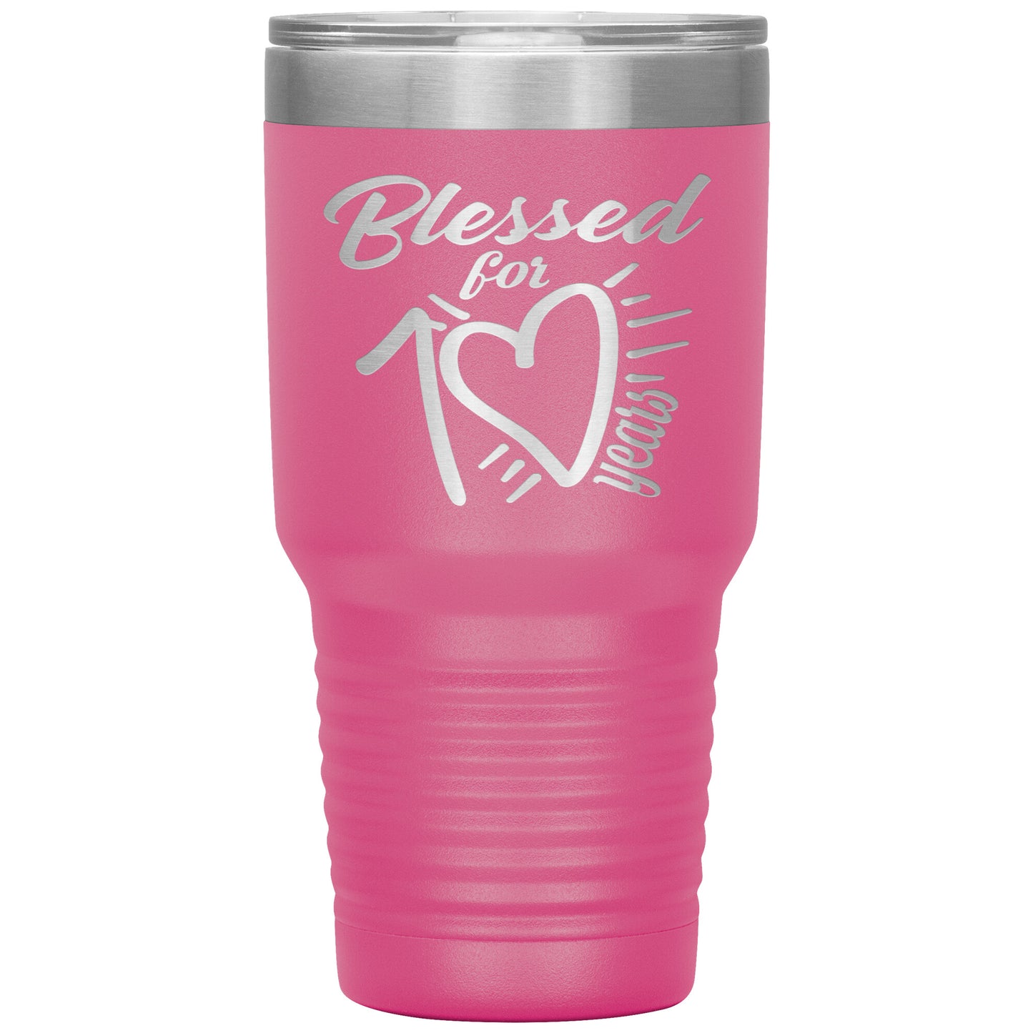 Blessed for 70 Years Tumbler