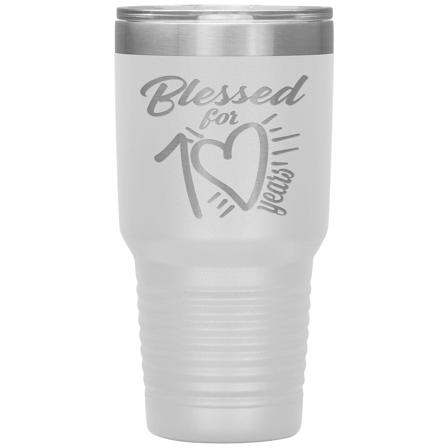 Blessed for 70 Years Tumbler