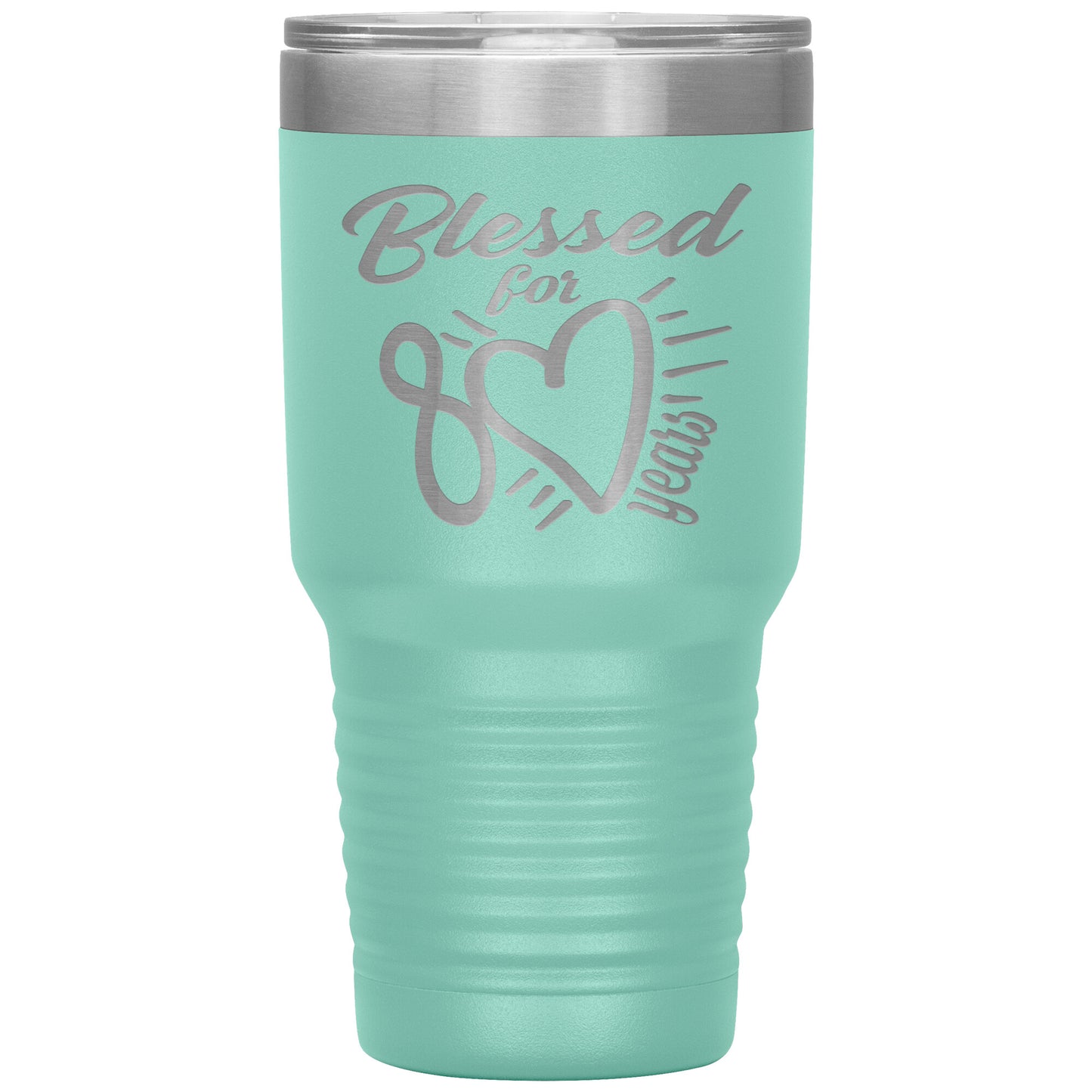 Blessed for 80 Years Tumbler