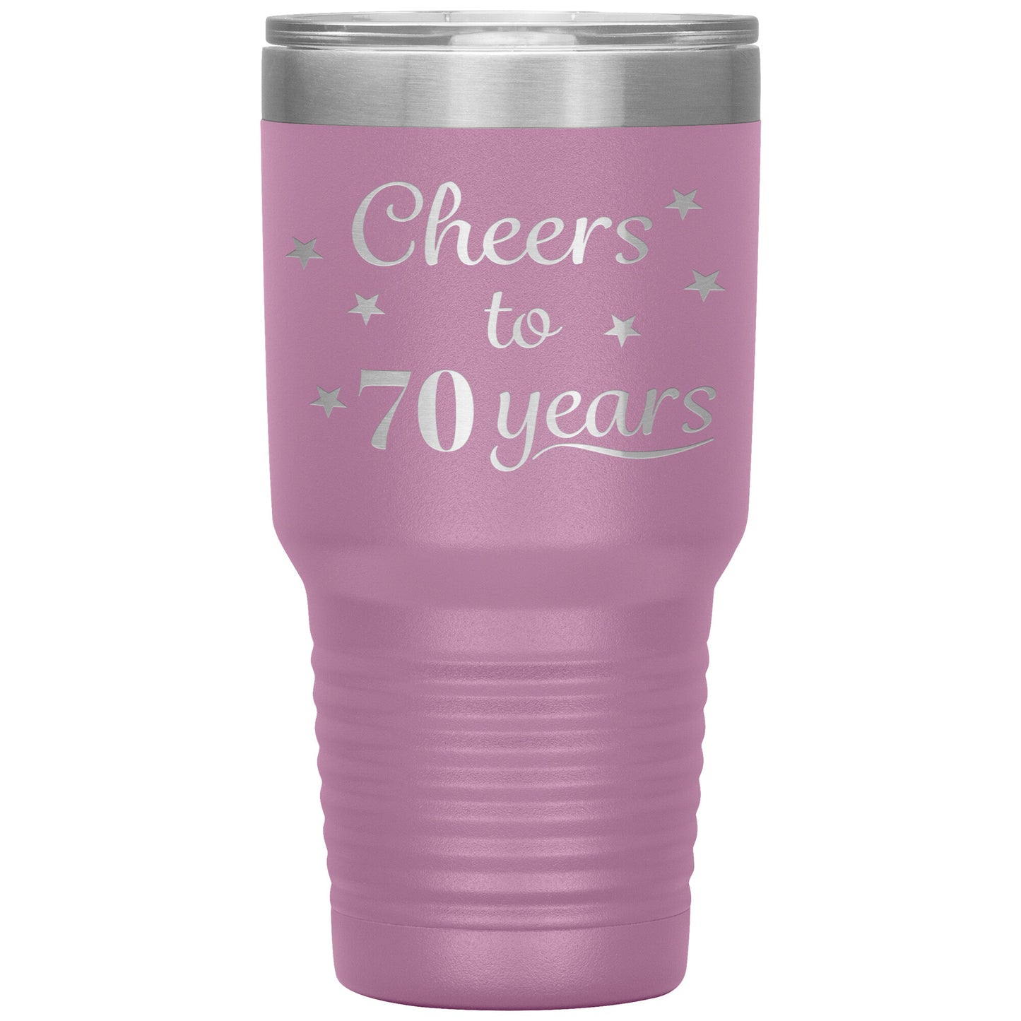 Cheers to 70 Years Birthday Tumbler