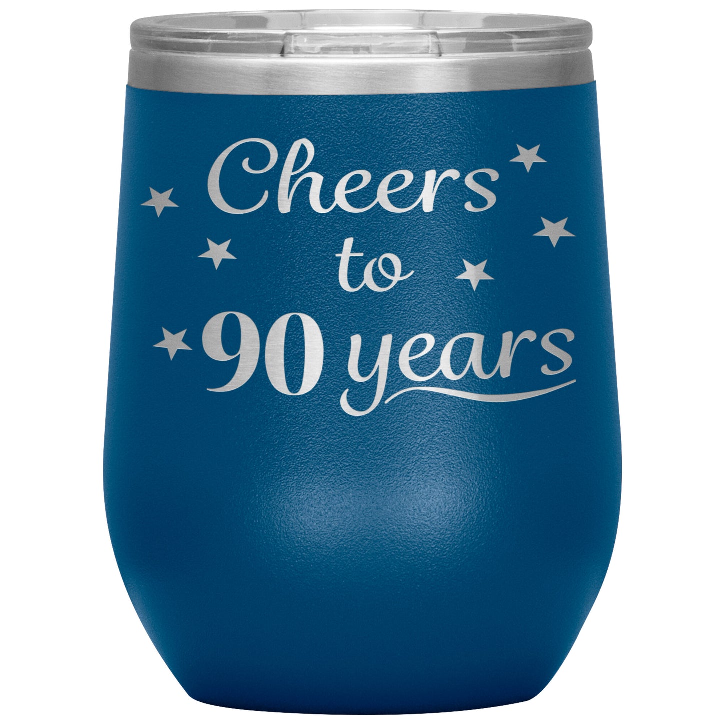 Cheers to 90 Years Birthday Tumbler