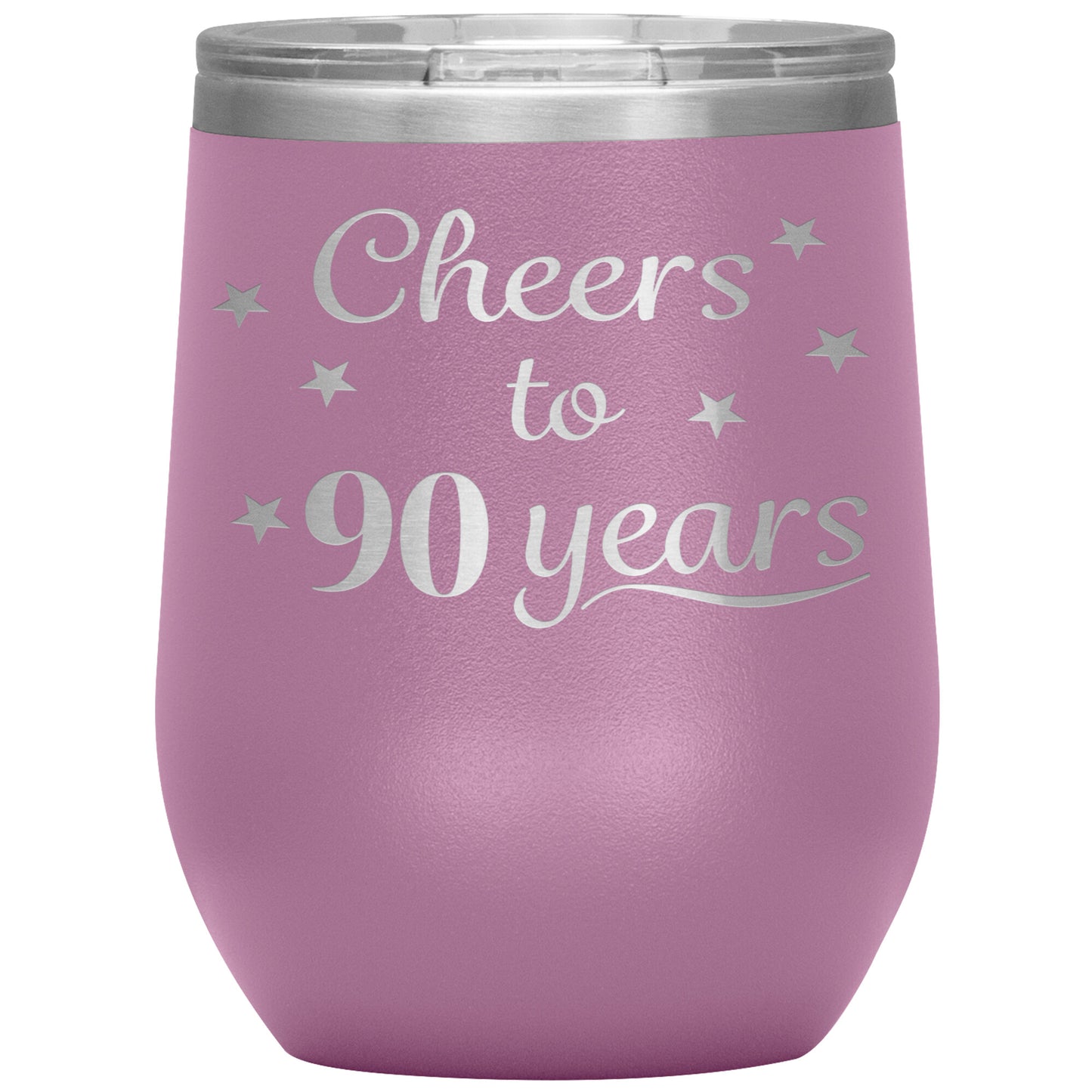 Cheers to 90 Years Birthday Tumbler