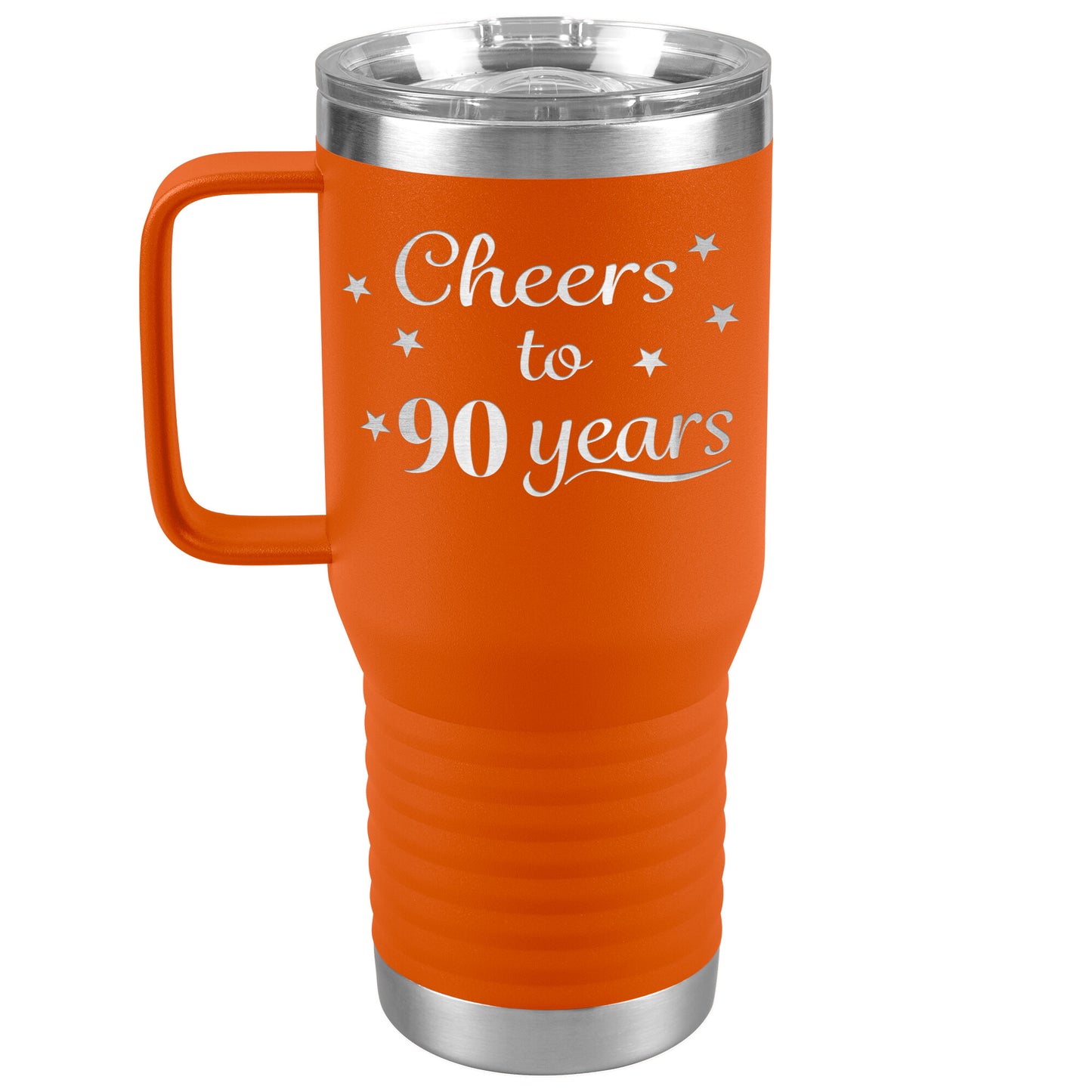 Cheers to 90 Years Birthday Tumbler