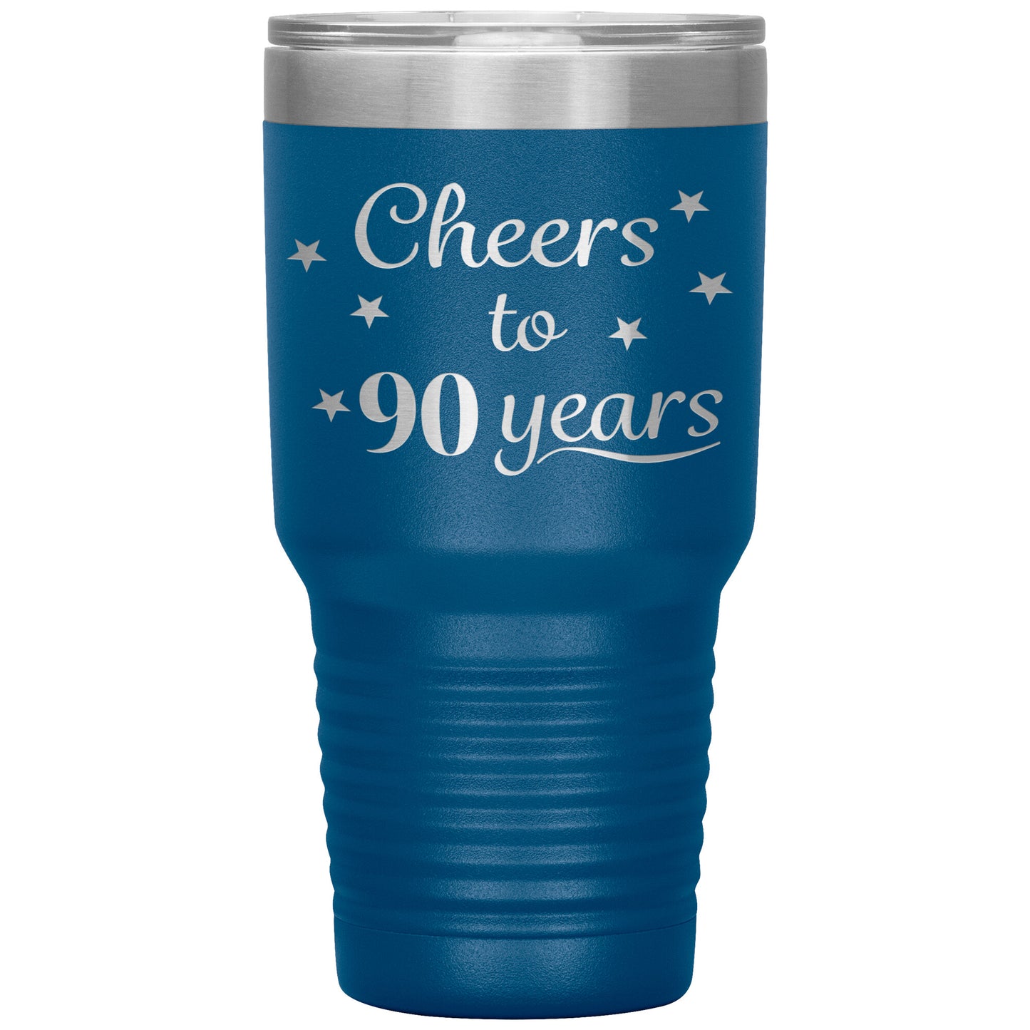 Cheers to 90 Years Birthday Tumbler