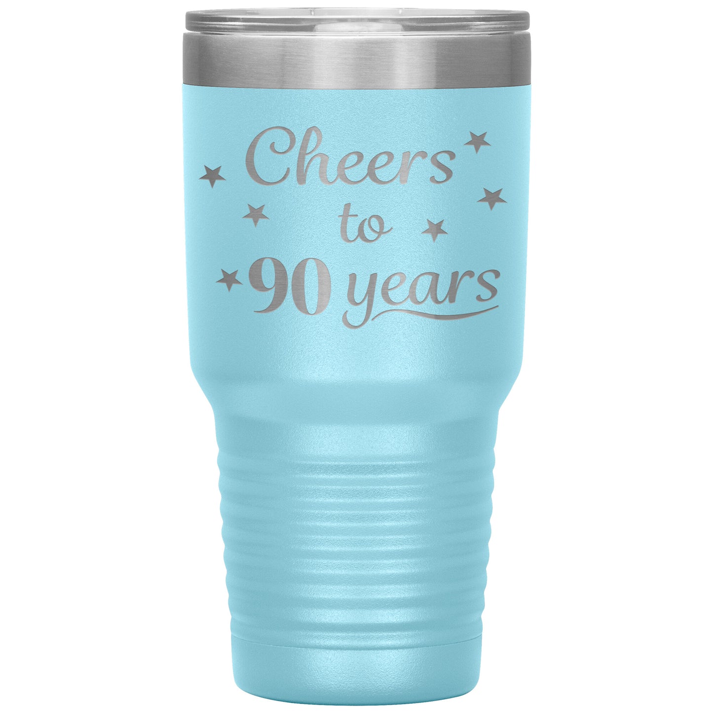 Cheers to 90 Years Birthday Tumbler