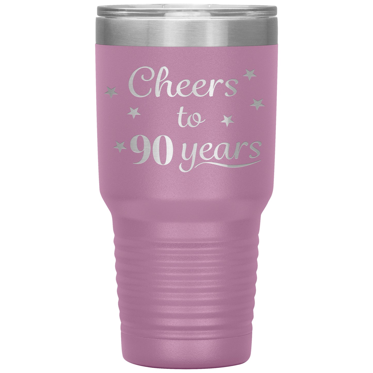 Cheers to 90 Years Birthday Tumbler