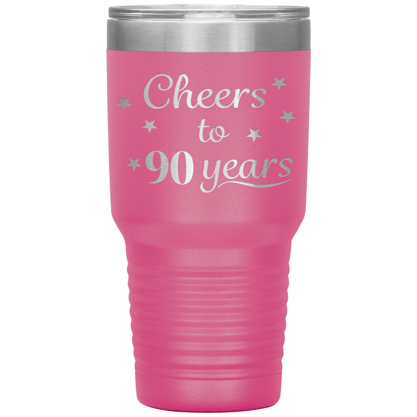 Cheers to 90 Years Birthday Tumbler