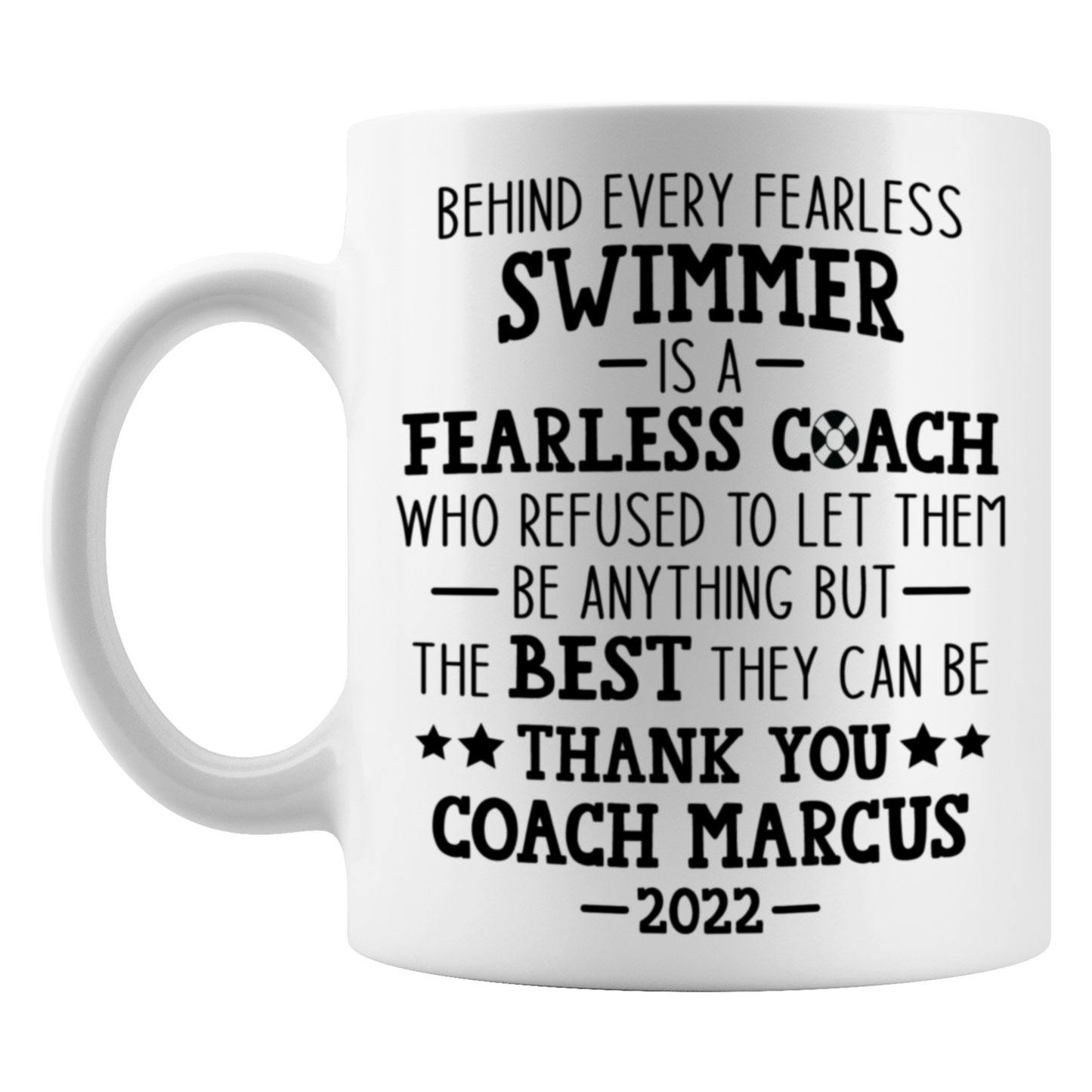 Fearless Swimmer Mug
