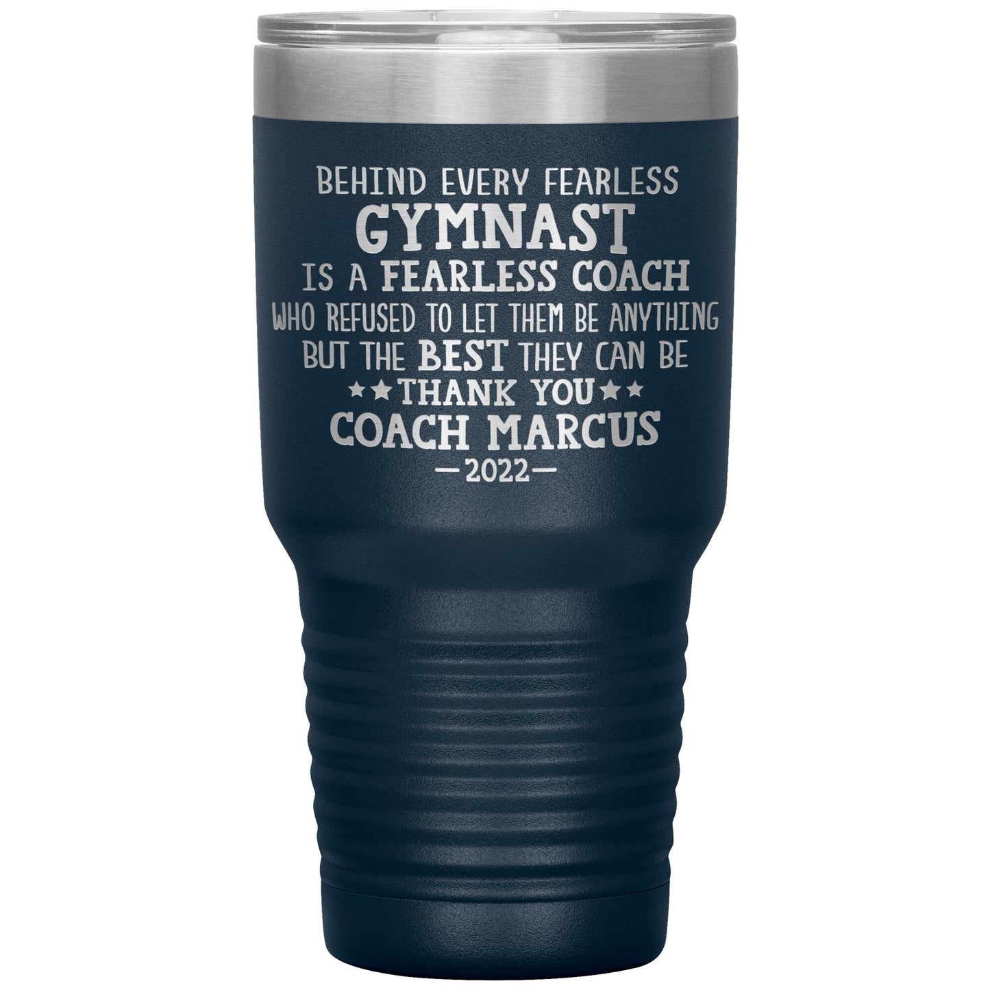 Fearless Gymnastics Coach Tumbler