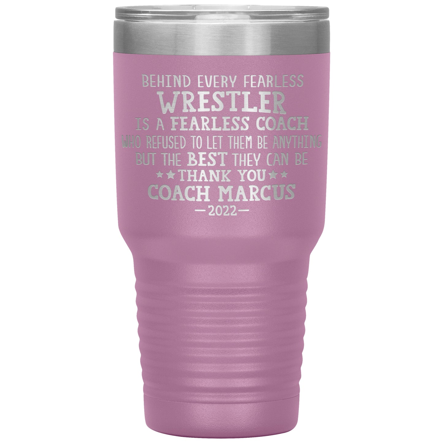 Fearless Wrestling Coach Tumbler