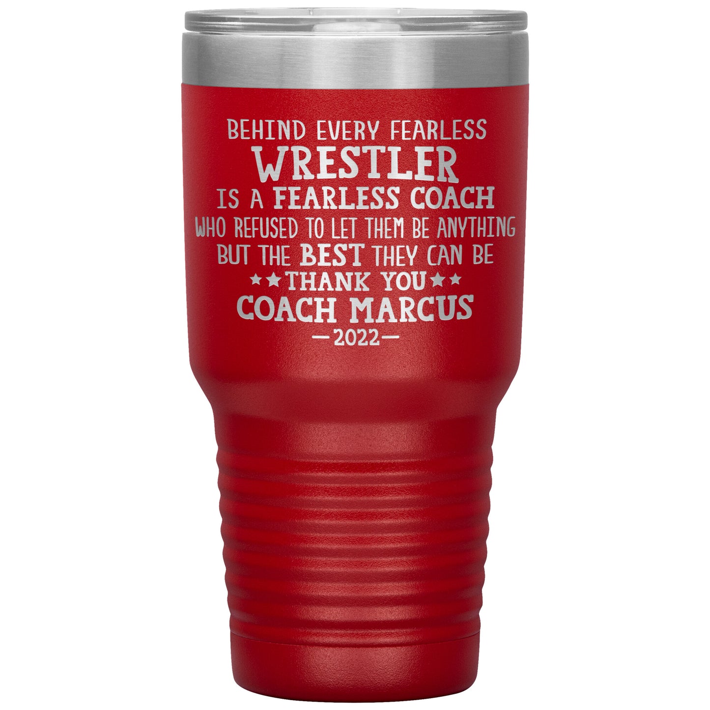 Fearless Wrestling Coach Tumbler