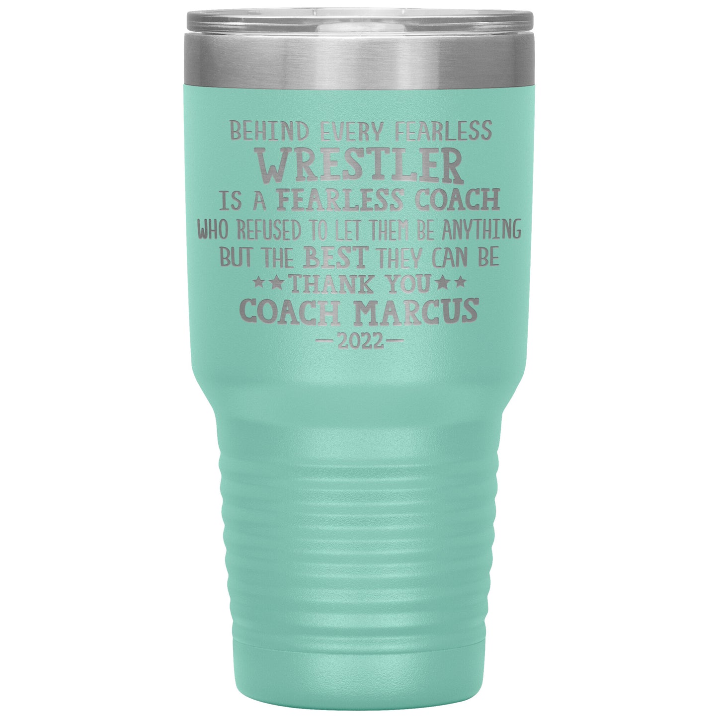 Fearless Wrestling Coach Tumbler