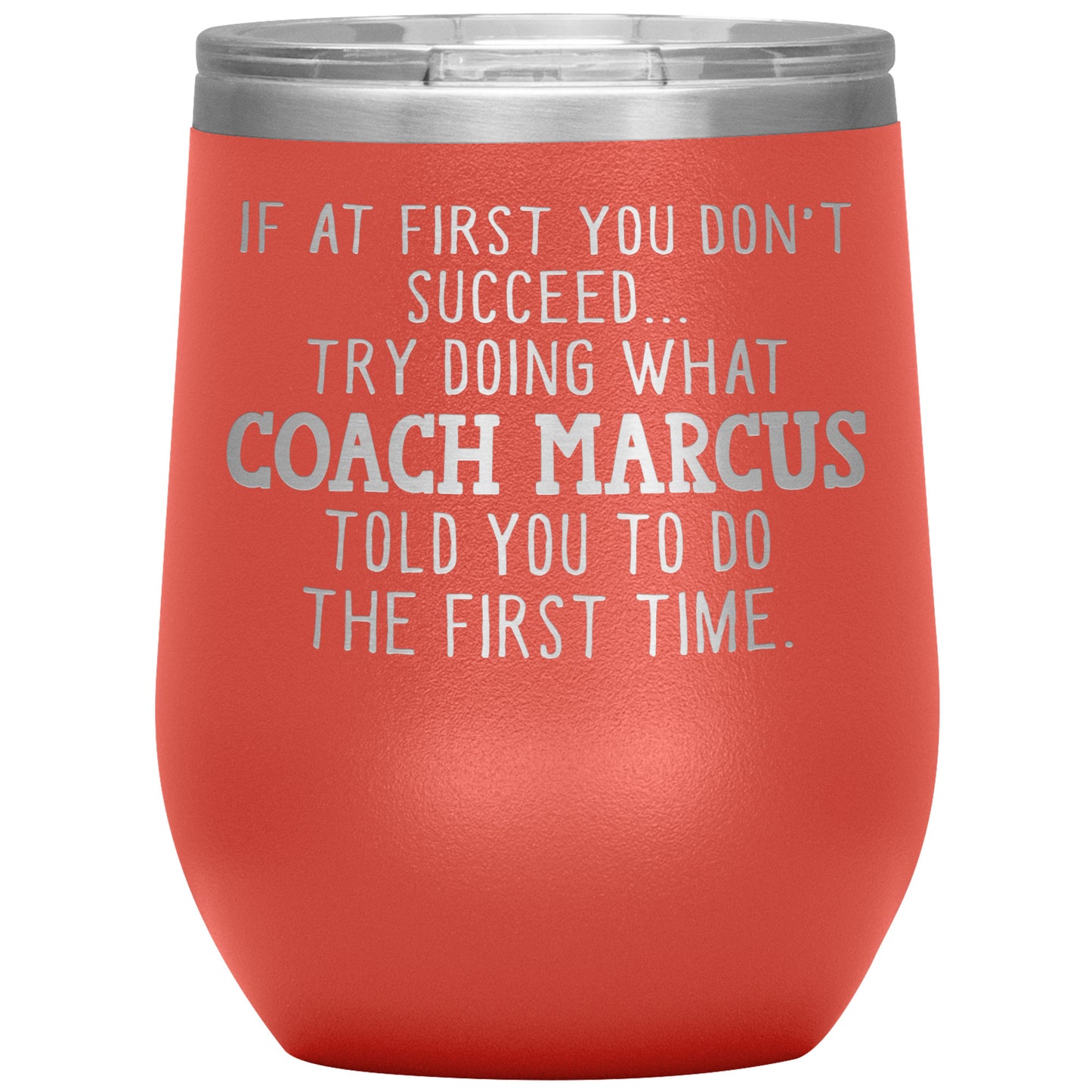 Funny Coach Tumbler Gift for Men or Women