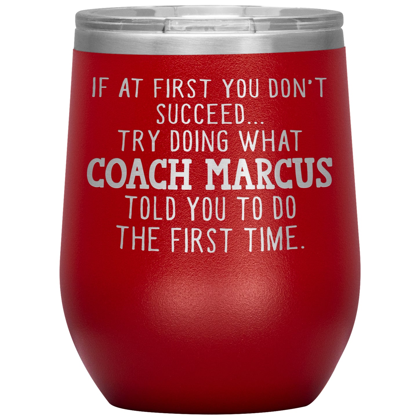 Funny Coach Tumbler Gift for Men or Women