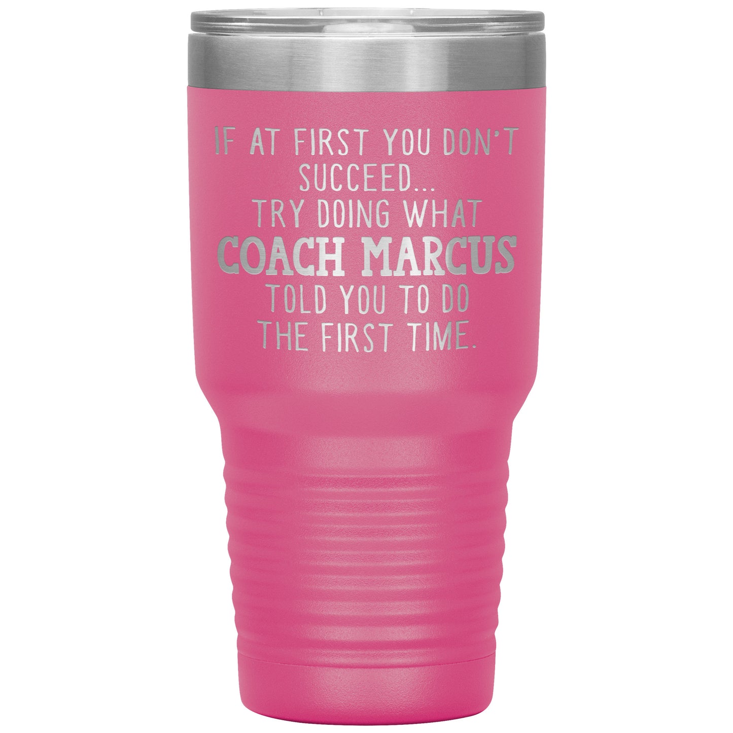 Funny Coach Tumbler Gift for Men or Women