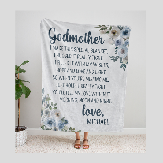 Godmother We Made Special Blanket