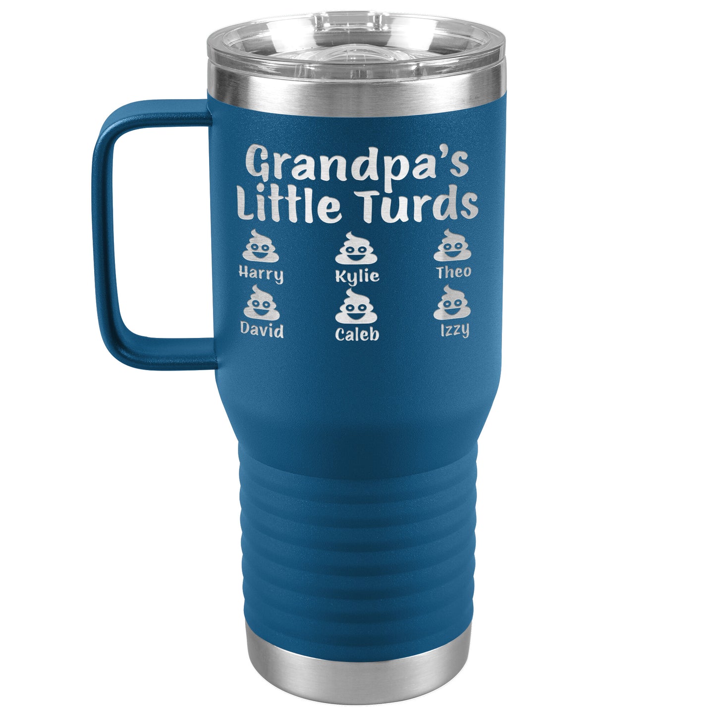 Grandpa's Little Turds Tumbler