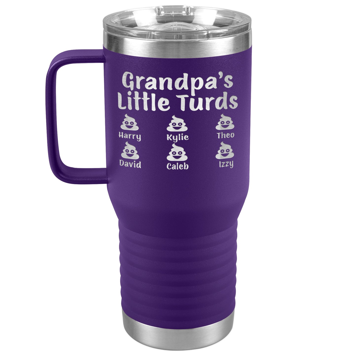 Grandpa's Little Turds Tumbler