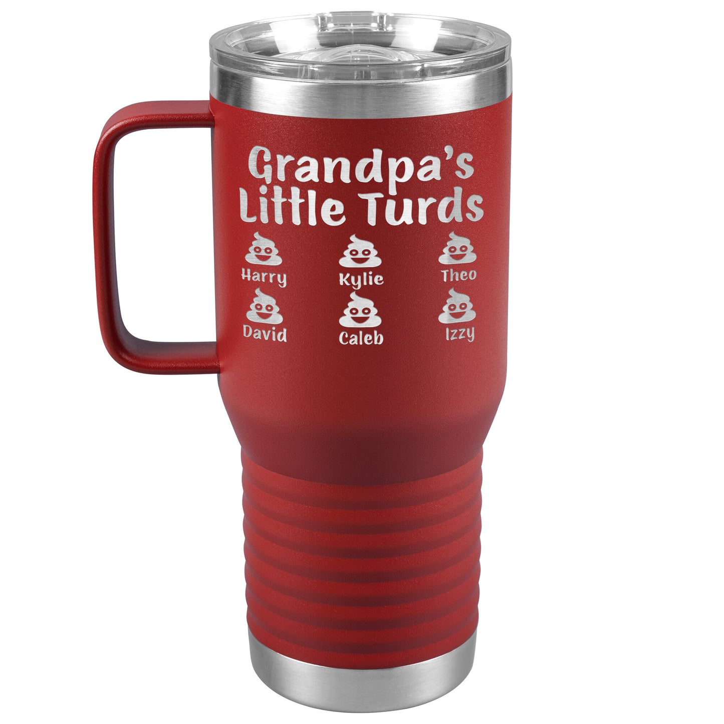 Grandpa's Little Turds Tumbler