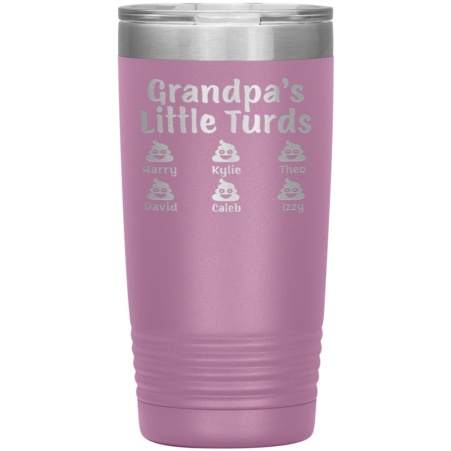 Grandpa's Little Turds Tumbler