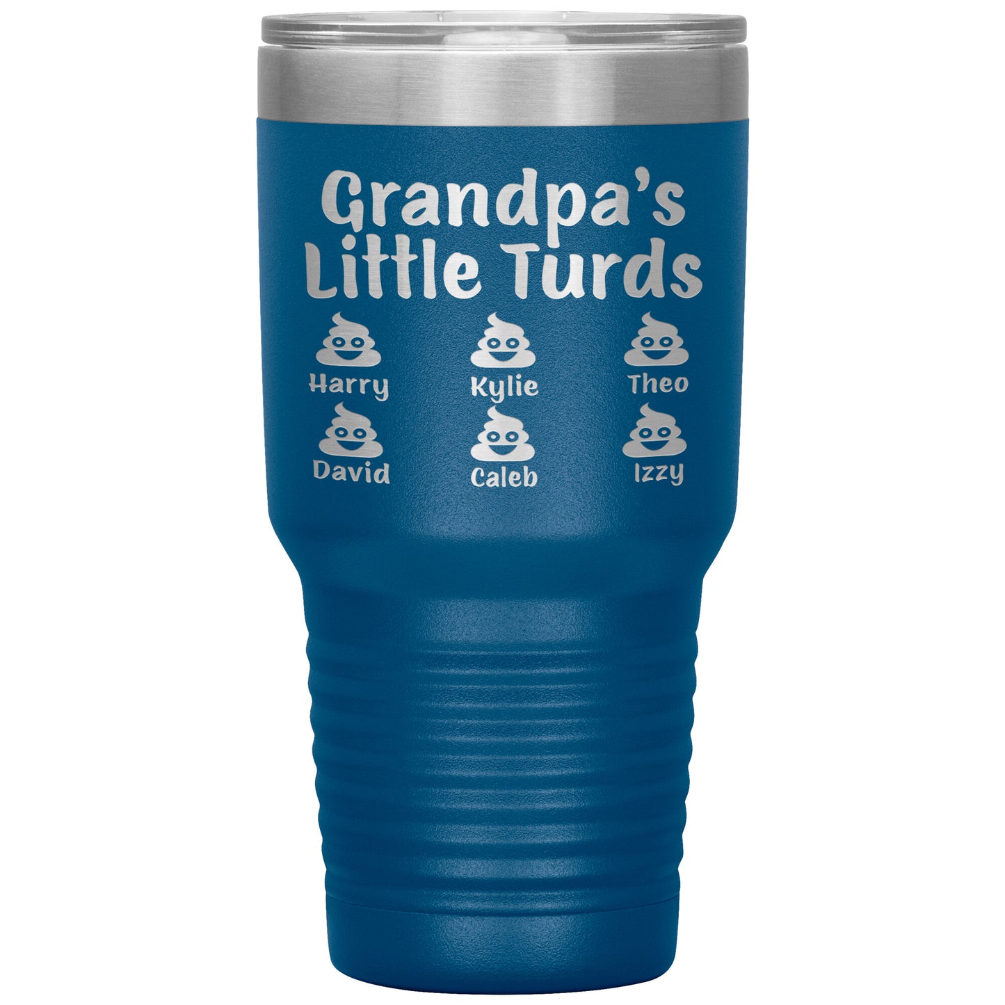 Grandpa's Little Turds Tumbler