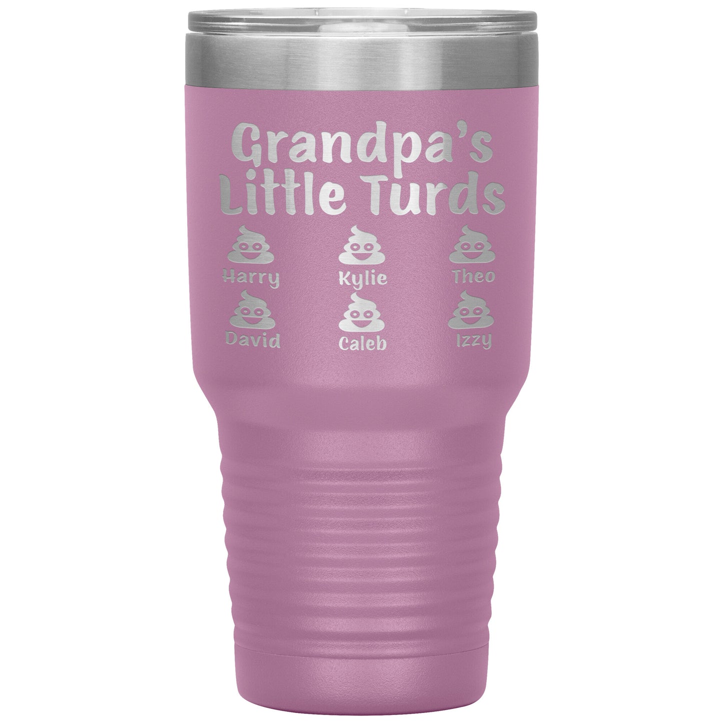 Grandpa's Little Turds Tumbler