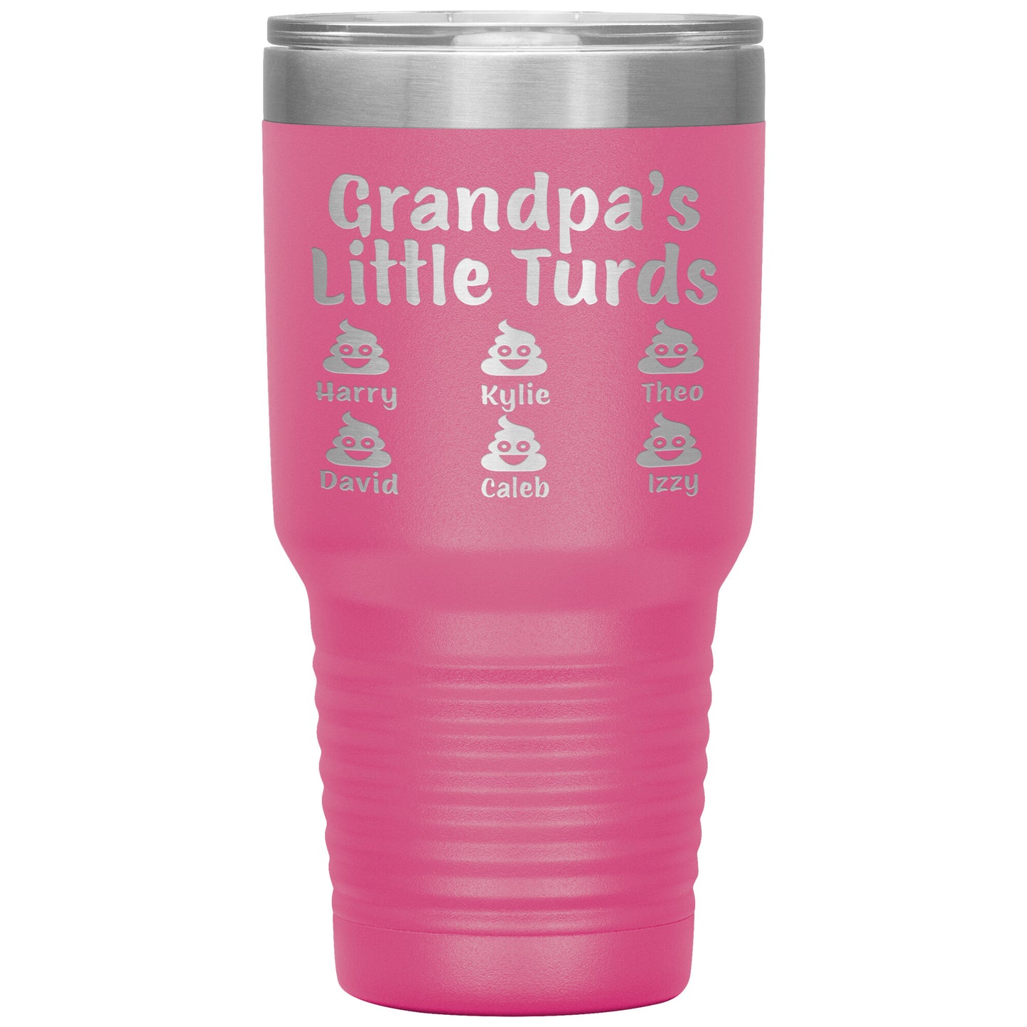 Grandpa's Little Turds Tumbler
