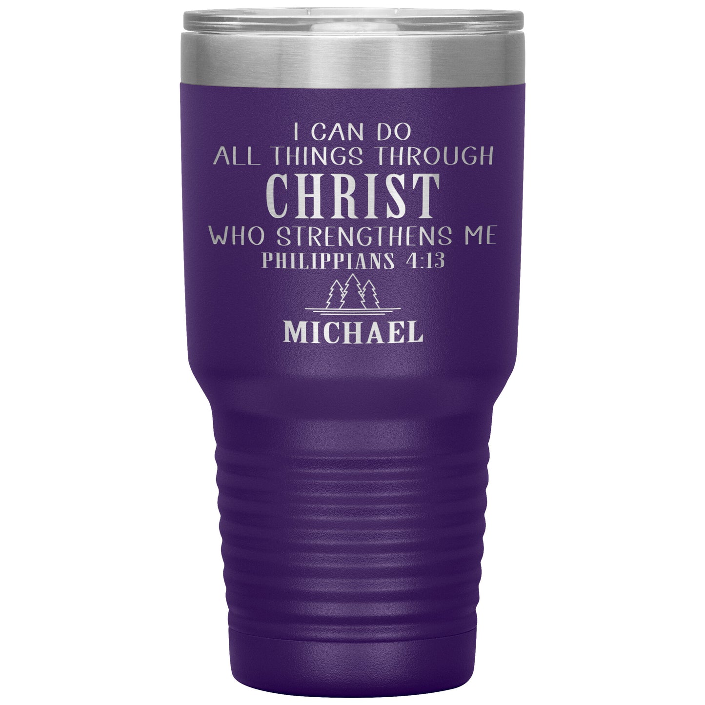 I Can Do All Things Through Christ Tumbler