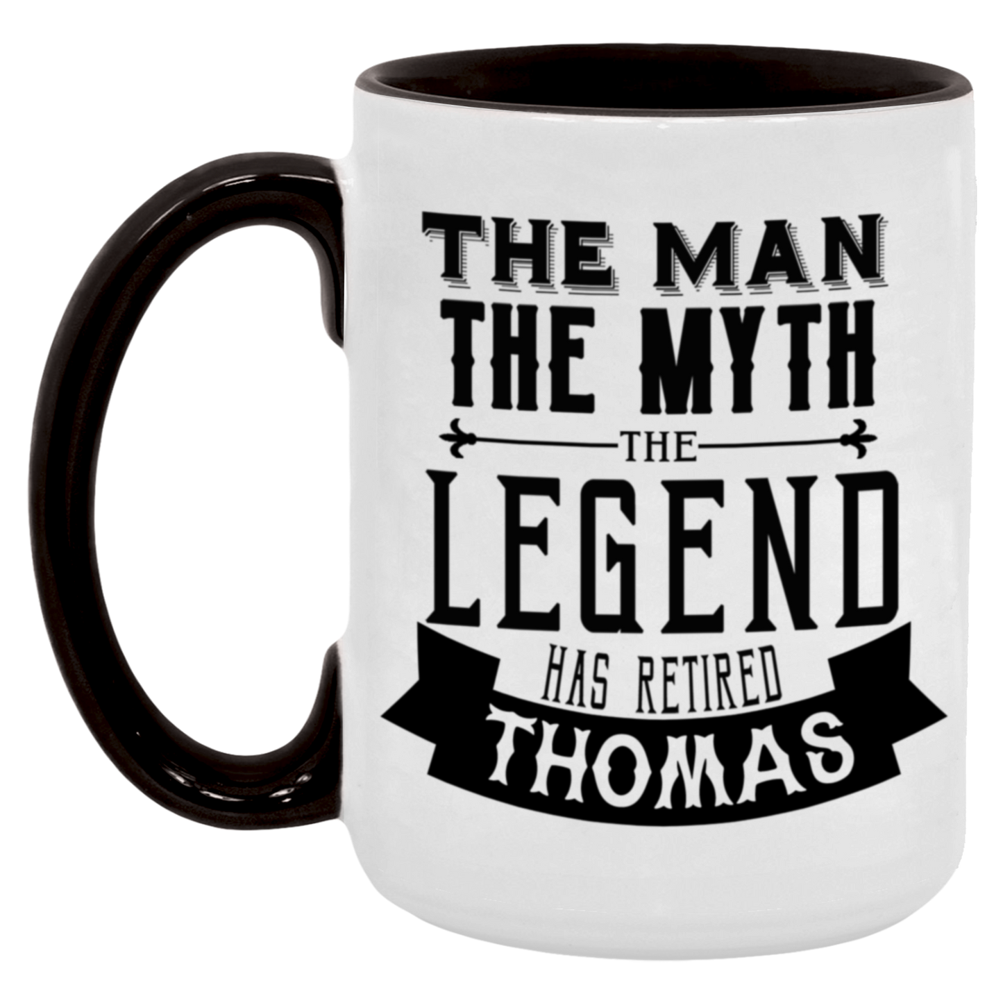 Man Myth Legend Retirement Mug