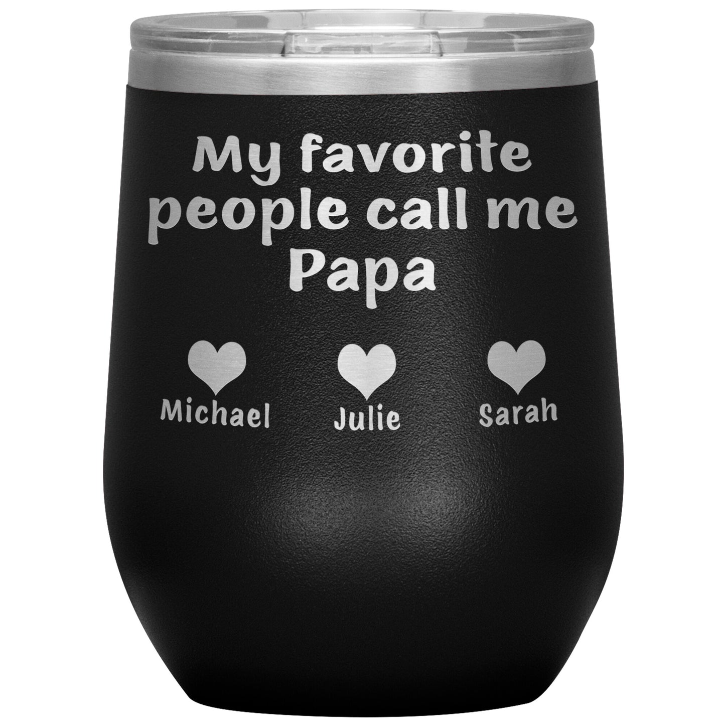 My Favorite People Papa Tumbler