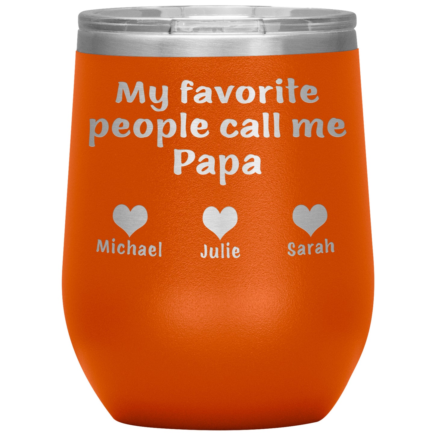 My Favorite People Papa Tumbler