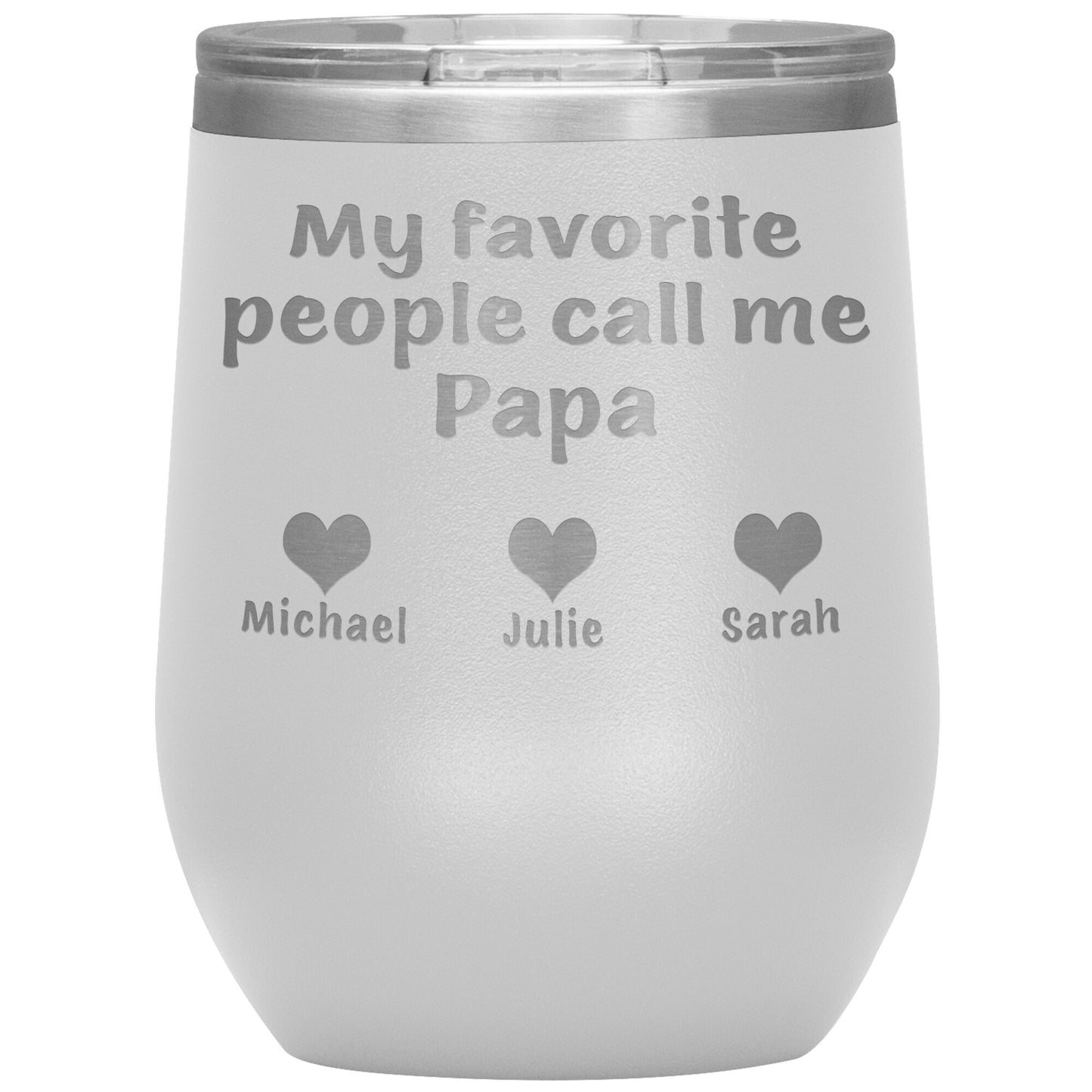 My Favorite People Papa Tumbler