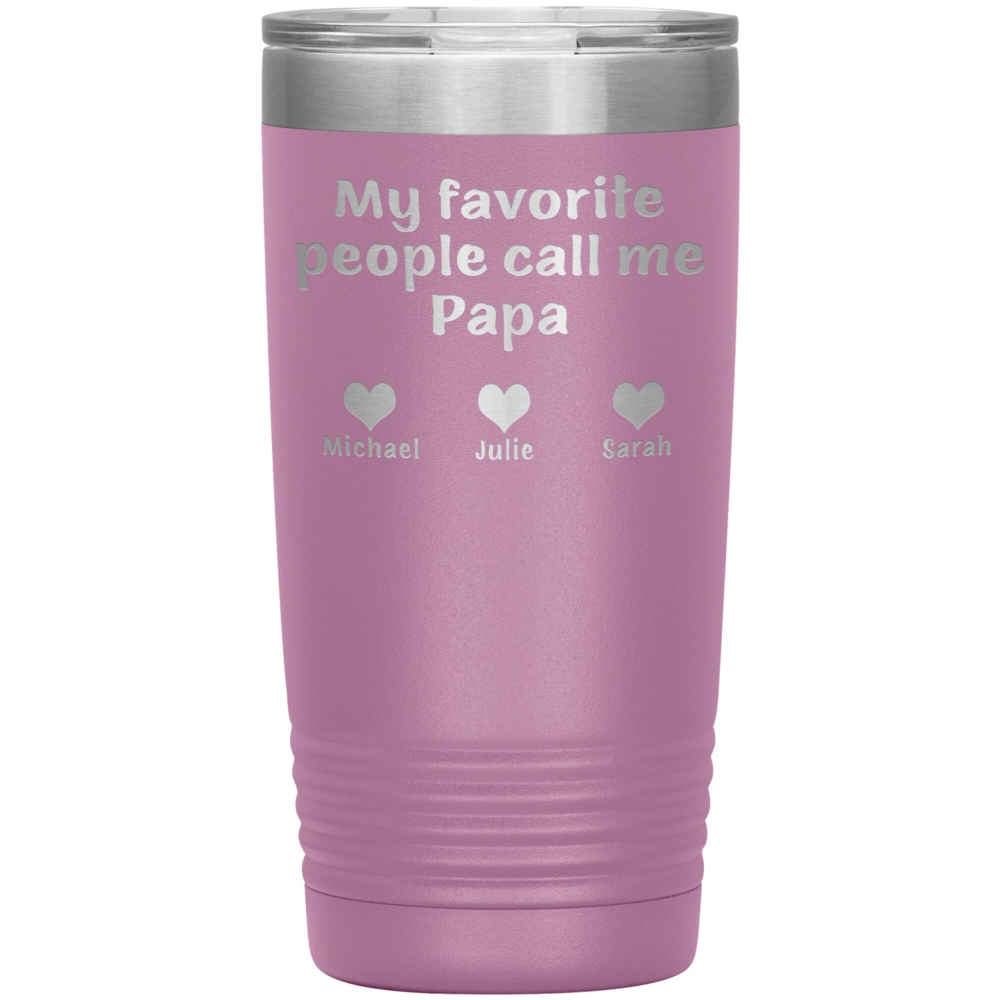 My Favorite People Papa Tumbler