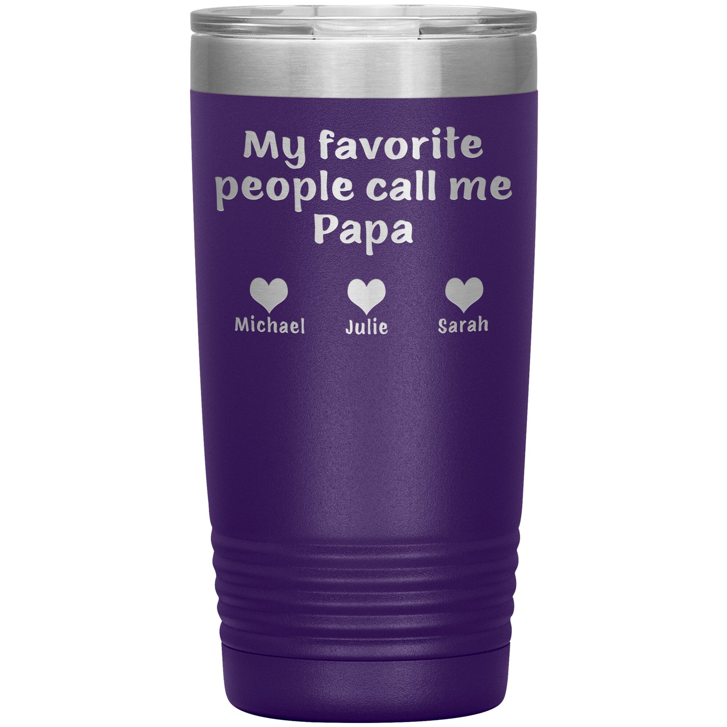 My Favorite People Papa Tumbler
