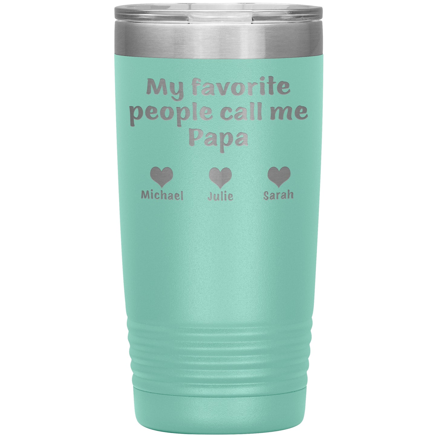 My Favorite People Papa Tumbler