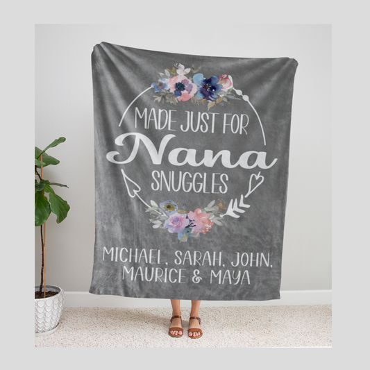 Nana Snuggles Blanket