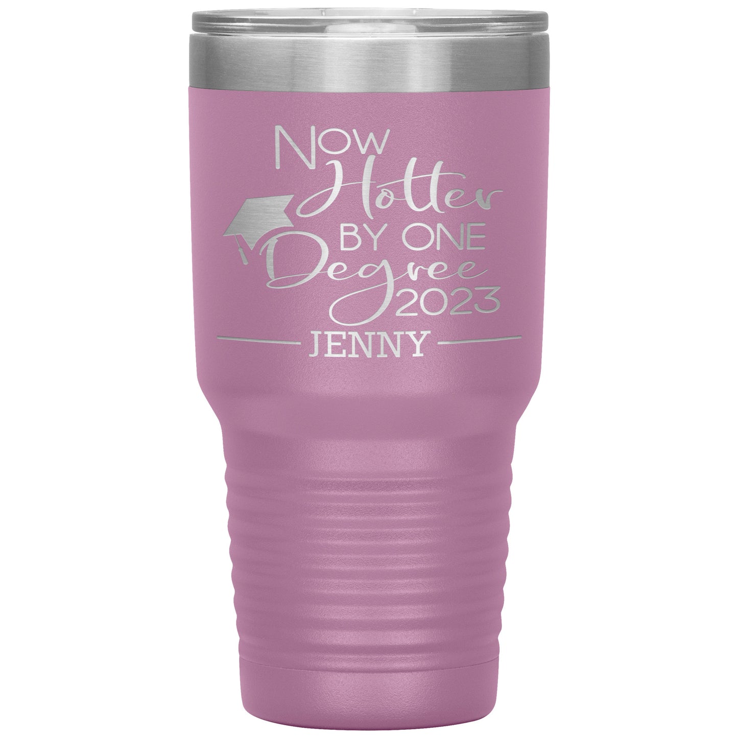 Now Hotter by One Degree 2023 Tumbler, Personalized MBA Graduation Gift for Her
