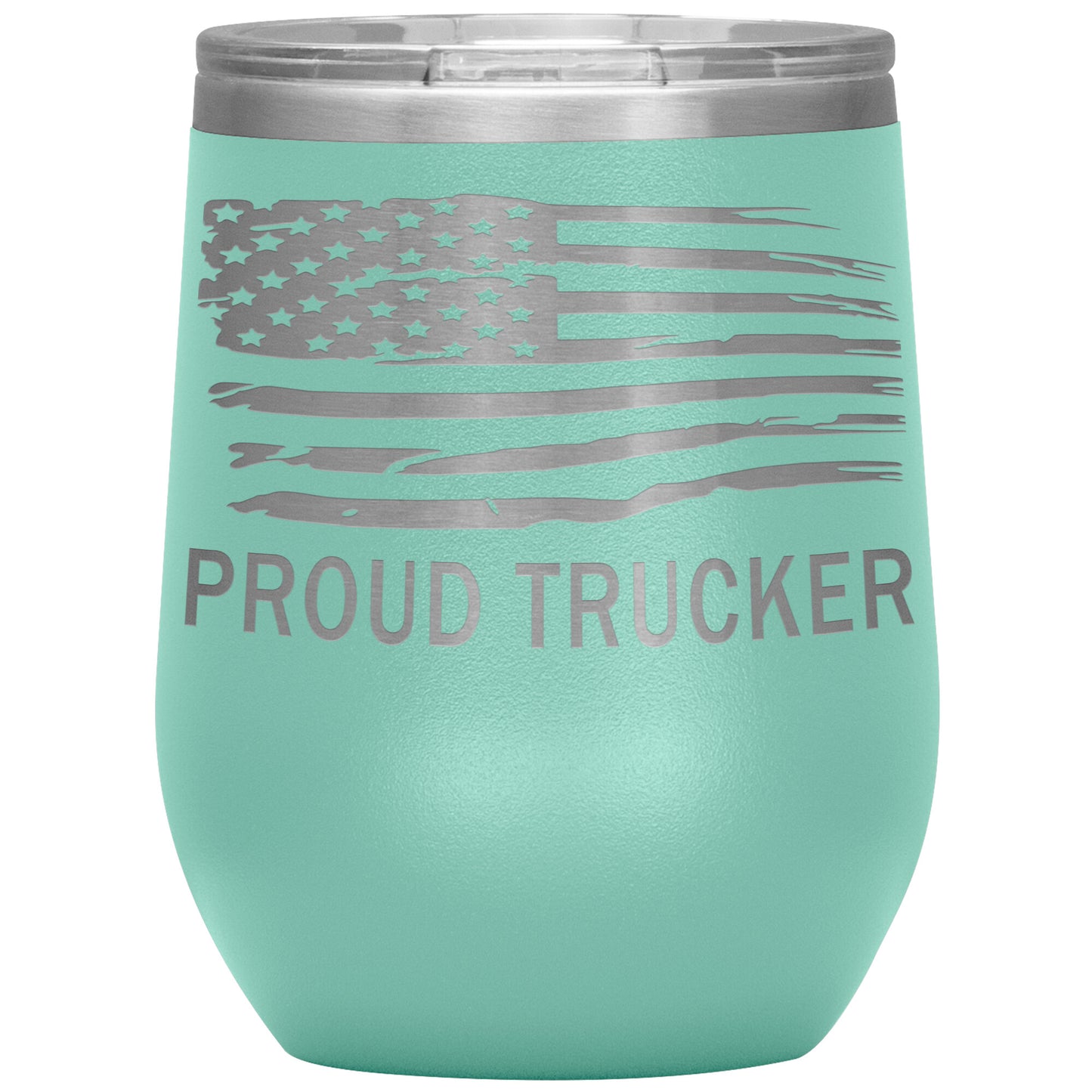 Proud Trucker Tumbler