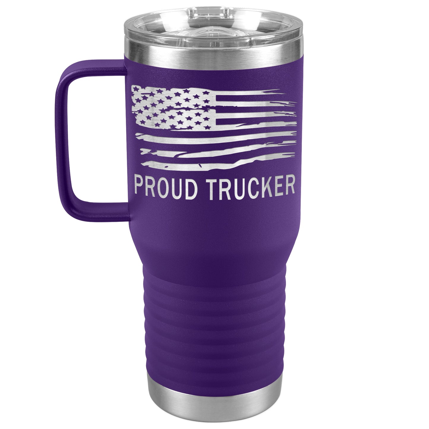 Proud Trucker Tumbler